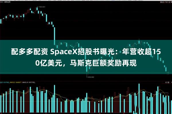 配多多配资 SpaceX招股书曝光:年营收超150亿美元,马斯克巨额奖励再现