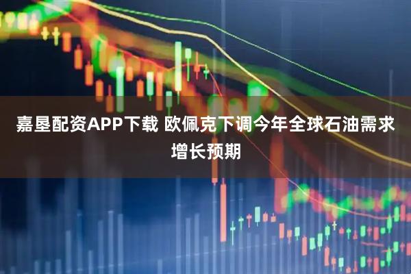 嘉垦配资APP下载 欧佩克下调今年全球石油需求增长预期